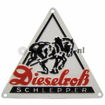 Embleem Dieselroß <br> Alu voor spatbord - 154063000